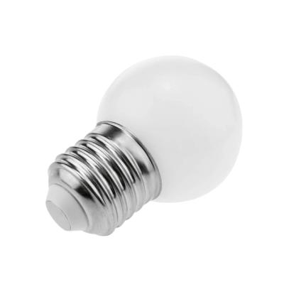 Ampoule mini globe pour guirlande extérieure - 1W blanc chaud 